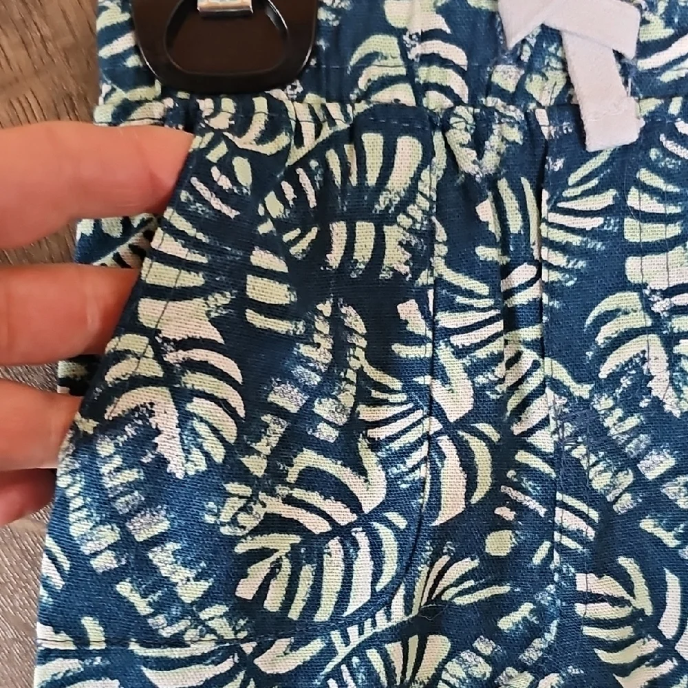 NWT Ben Sherman SHort Set Light Green Shirt Tropical 12 Months Toddler